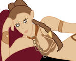 Slave Leia by leapylion3