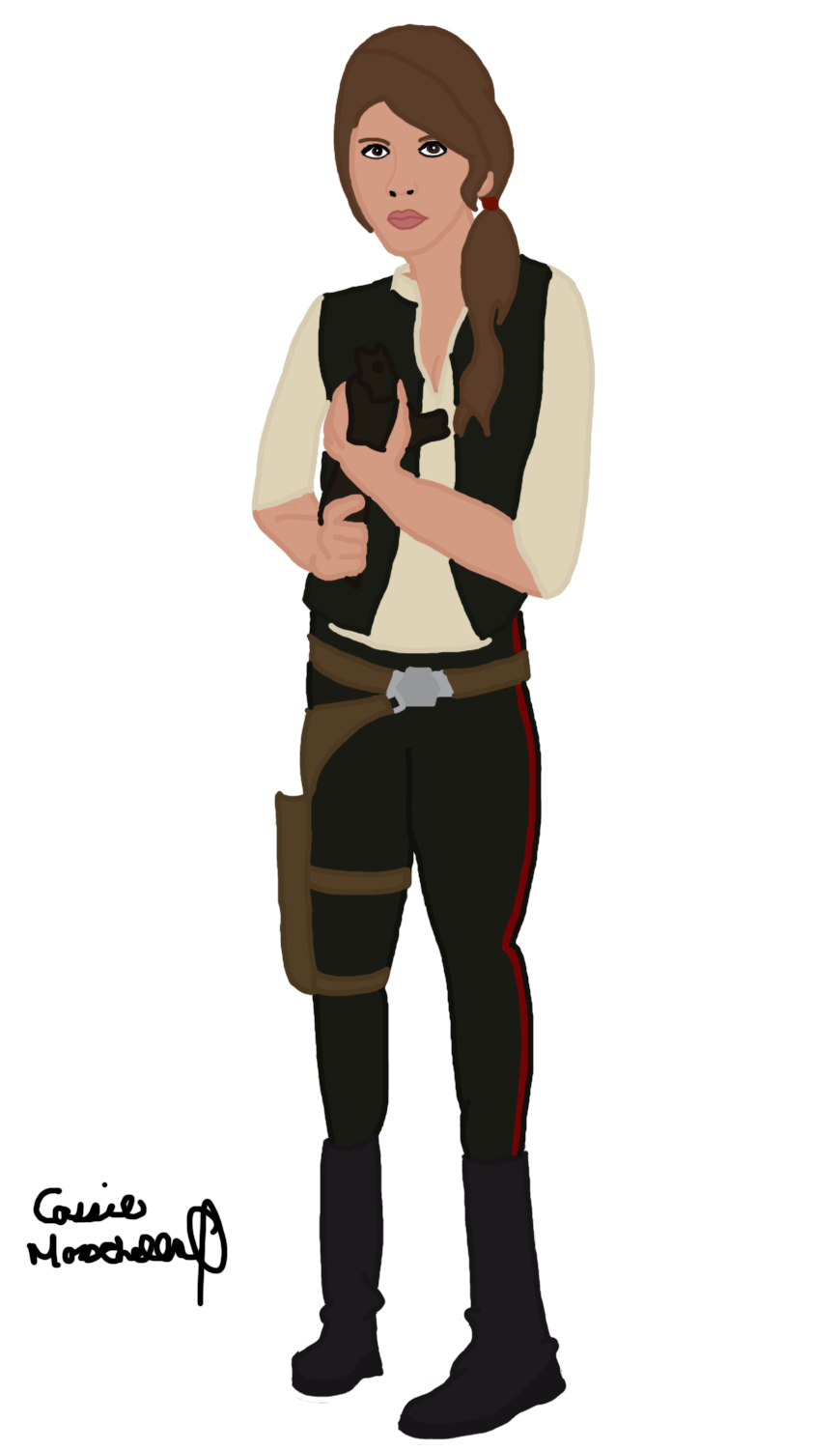 Genderbent Han: Hannah Solo