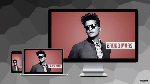 Bruno Mars wallpaper Design