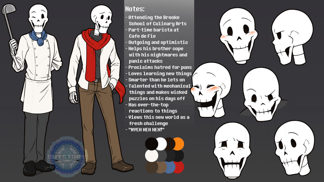 Outstory Character Classic Papyrus Reference By Nanobanana On Deviantart Outstory Character Classic Papyrus Reference By Nanobanana On Deviantart