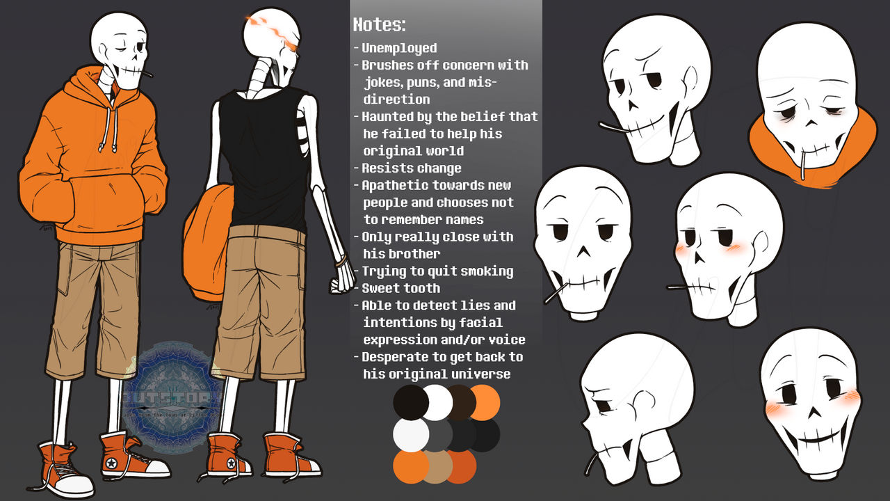 Out Code Papyrus Outstory Character - Swap Papyrus Reference by NanoBanana on DeviantArt