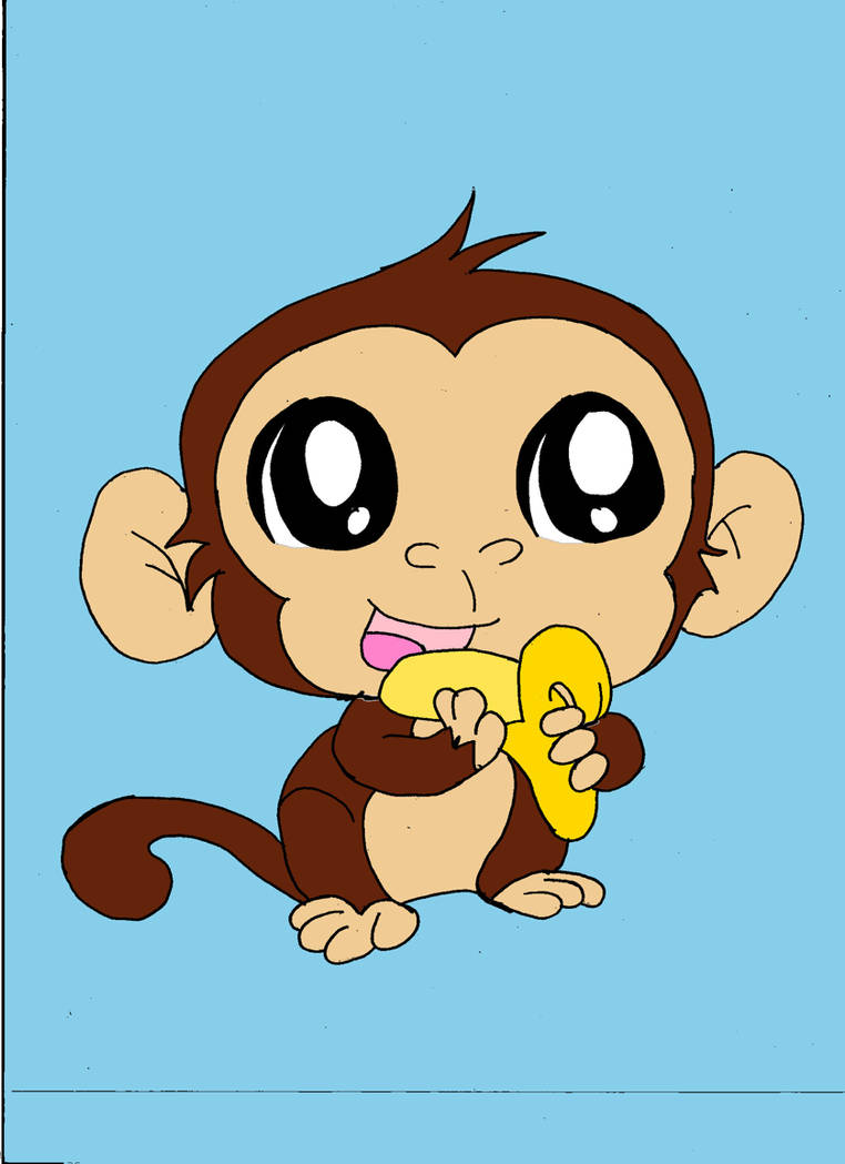 Cute Monkey by monkey-ninja148 on DeviantArt