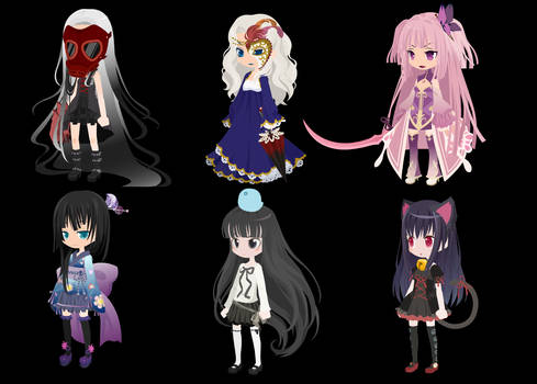 TTA Selfy Adoptables set 5