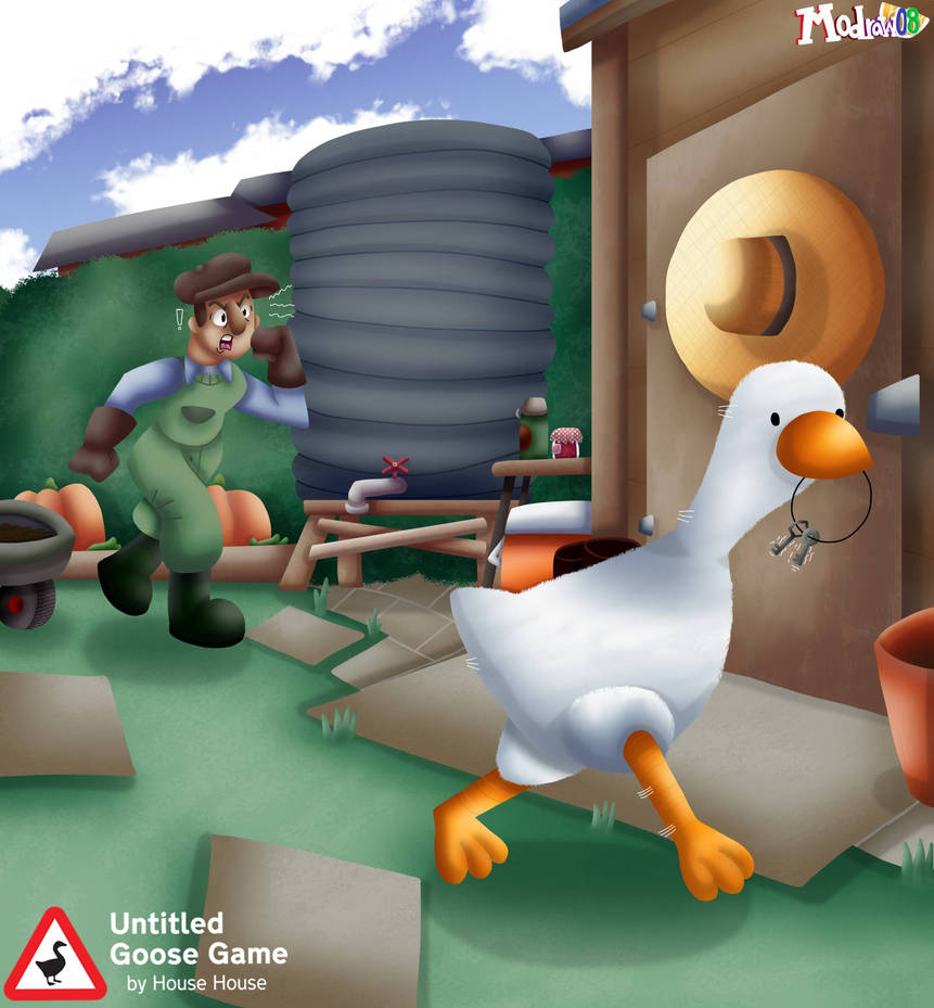 Deviantart Goosed Untitled Goose Game Fanart. by Modraw08 on DeviantArt