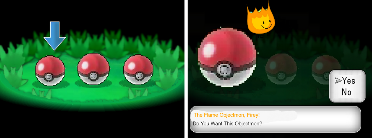 Objectmon starters: Firey by JourneyTheCatGirl on DeviantArt