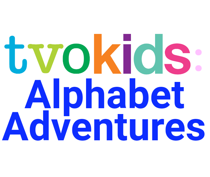 TVOkids: AlphabetAdventures characters (a b and c) by