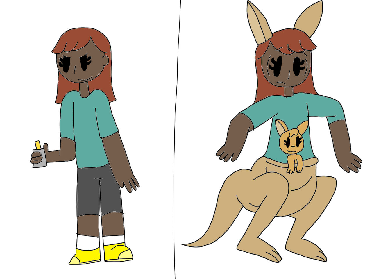 Disrespectoids OC: Kylie Roo by JourneyTheCatGirl on DeviantArt