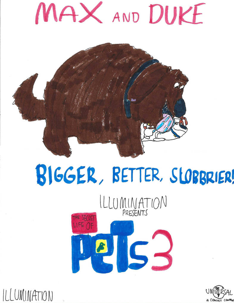 The Secret Life Of Pets 3 Poster Duke And Max By Mdavidson604 On DeviantArt the-secret-life-of-pets-3-poster-duke-and-max-by-mdavidson604-on-deviantart