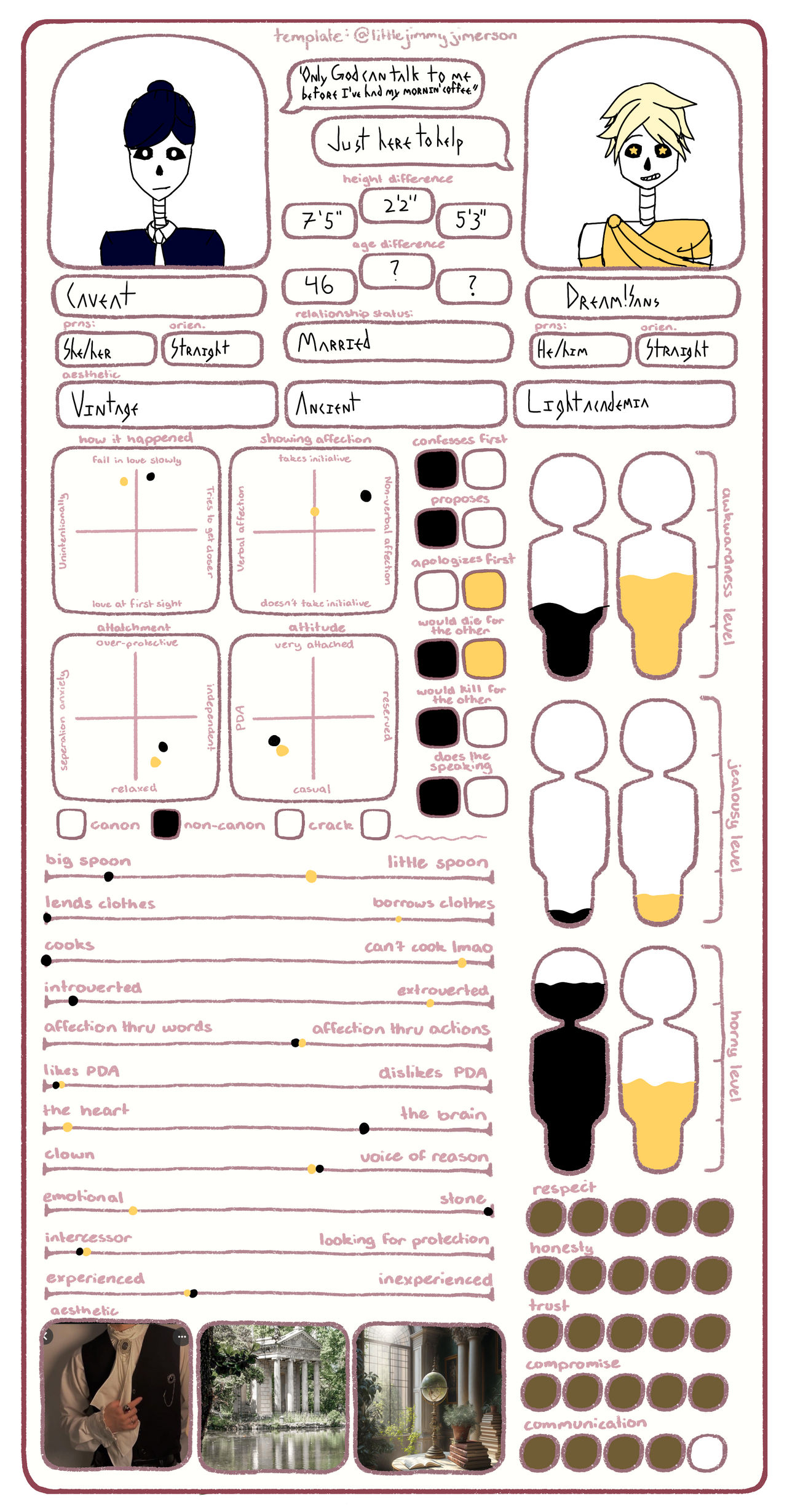 Another ship chart :) by CorazonMorado on DeviantArt