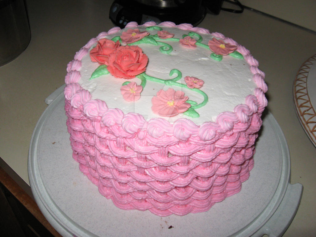 Pink Cake Deviantart Spring Pink cake 1 by GuardianOfRealms89 on DeviantArt
