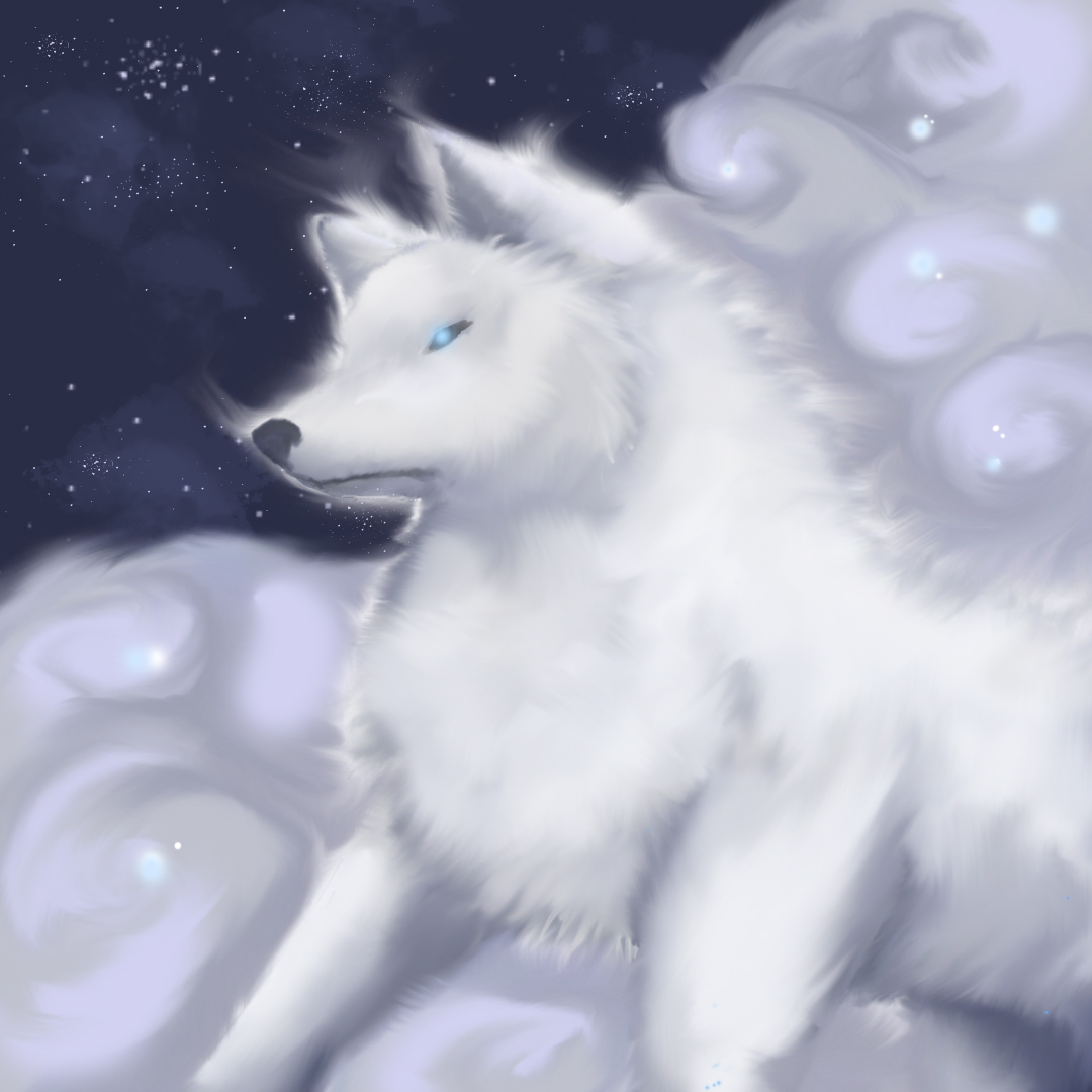 White Wolf by iKata on DeviantArt White Wolf by iKata on DeviantArt