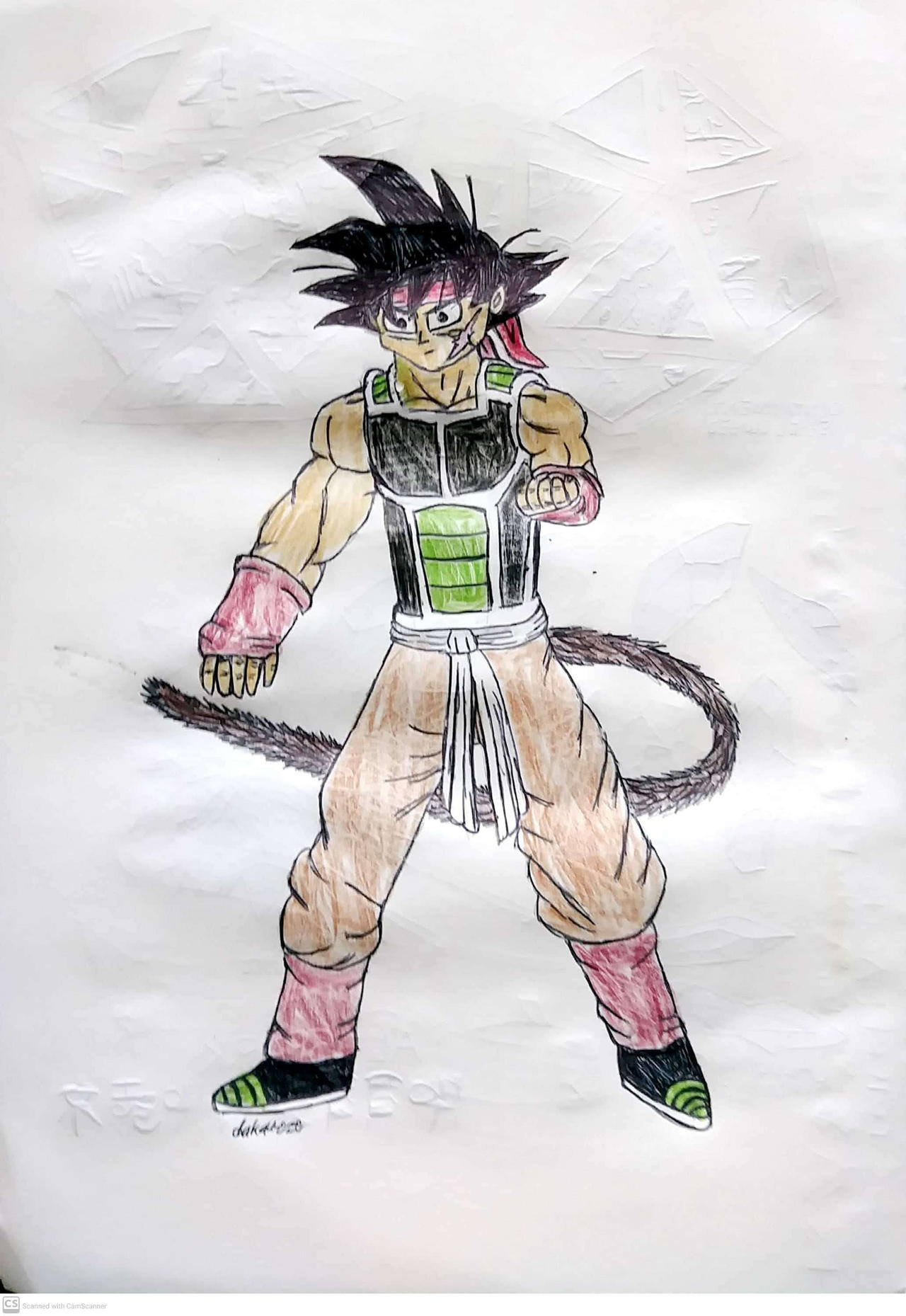 Dragon Ball Z: Drawing Bardock by jamaalera on DeviantArt