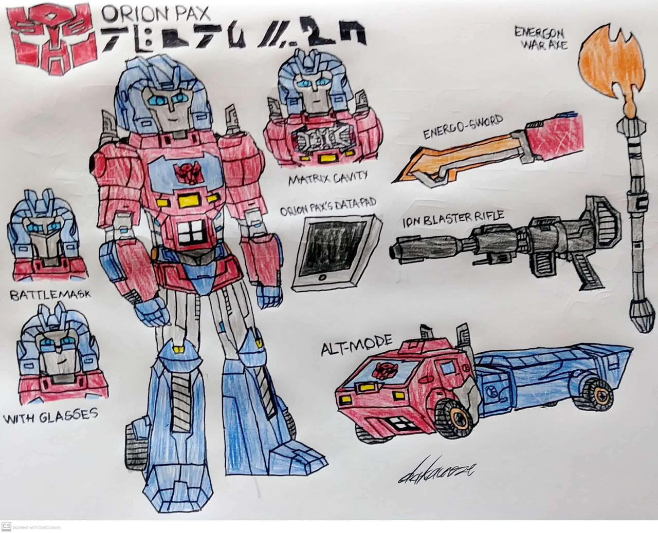 Transformers Beyond: Orion Pax by dakaueze on DeviantArt