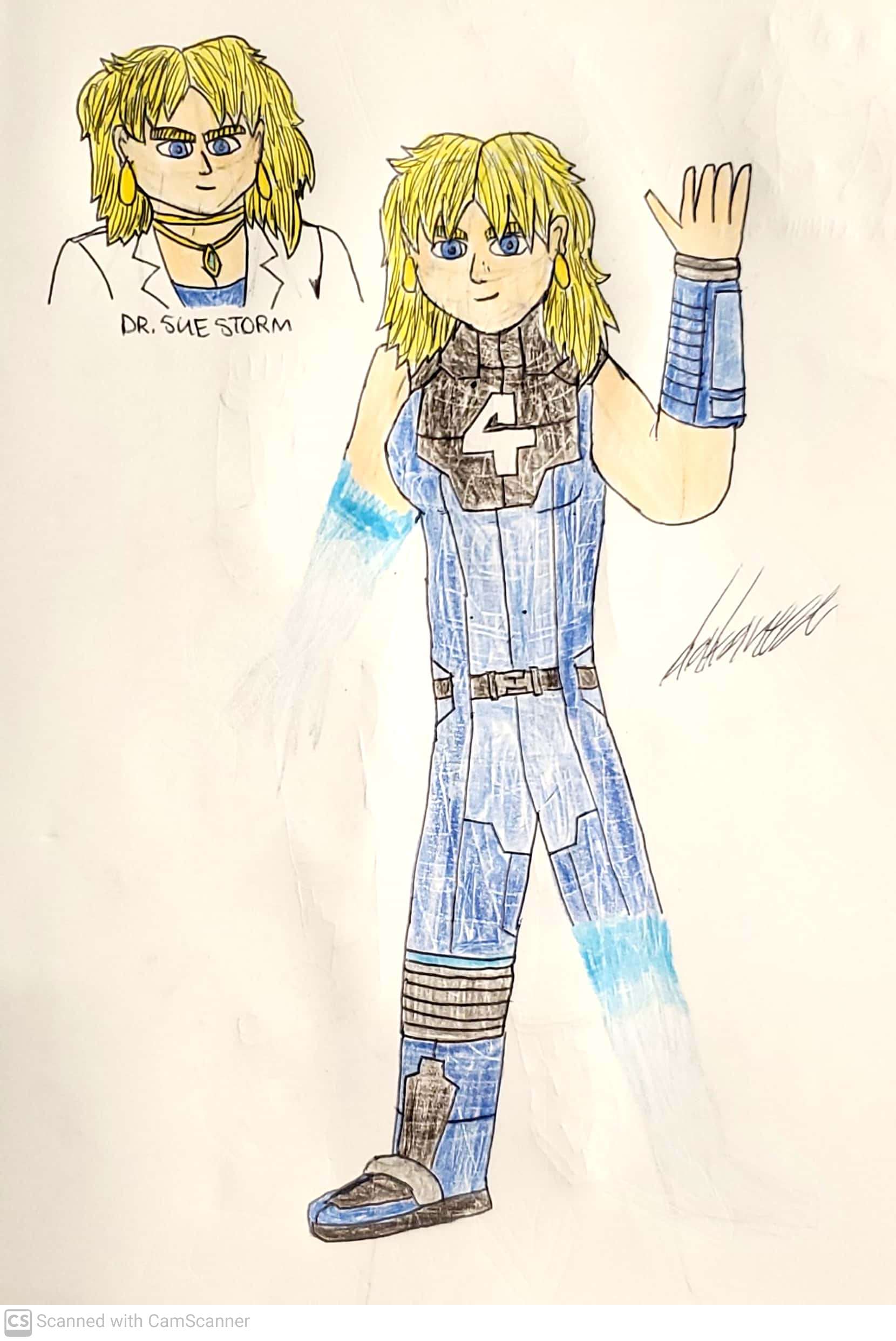M008--Invisible Woman by dakaueze on DeviantArt