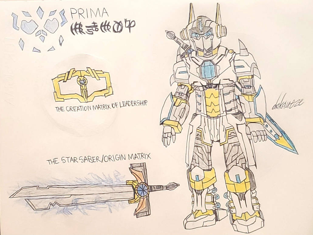 Beyond Transformer Transformers Beyond: Prima (v2) by AtomicStudios101 on DeviantArt