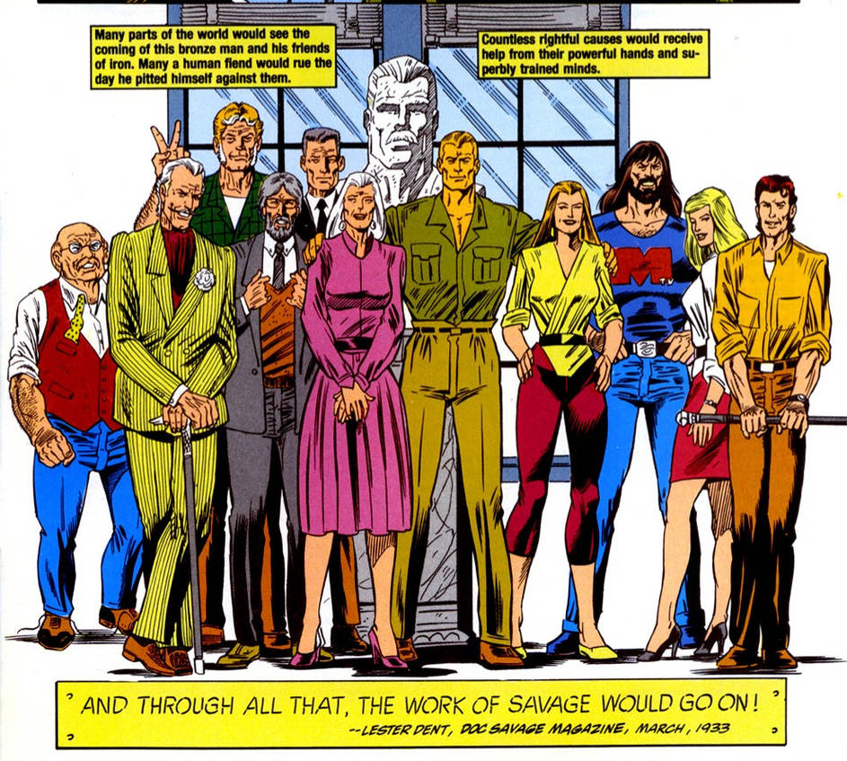 Doc Savage and pals by ECFan13 on DeviantArt Doc Savage and pals by ECFan13 on DeviantArt