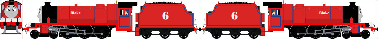 Blake The Engine Blake the Big Red Engine by EliasFlinter2003 on DeviantArt
