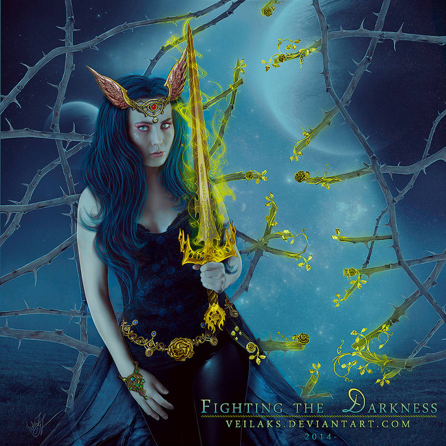 Fighting the Darkness by VeilaKs Fighting the Darkness by VeilaKs