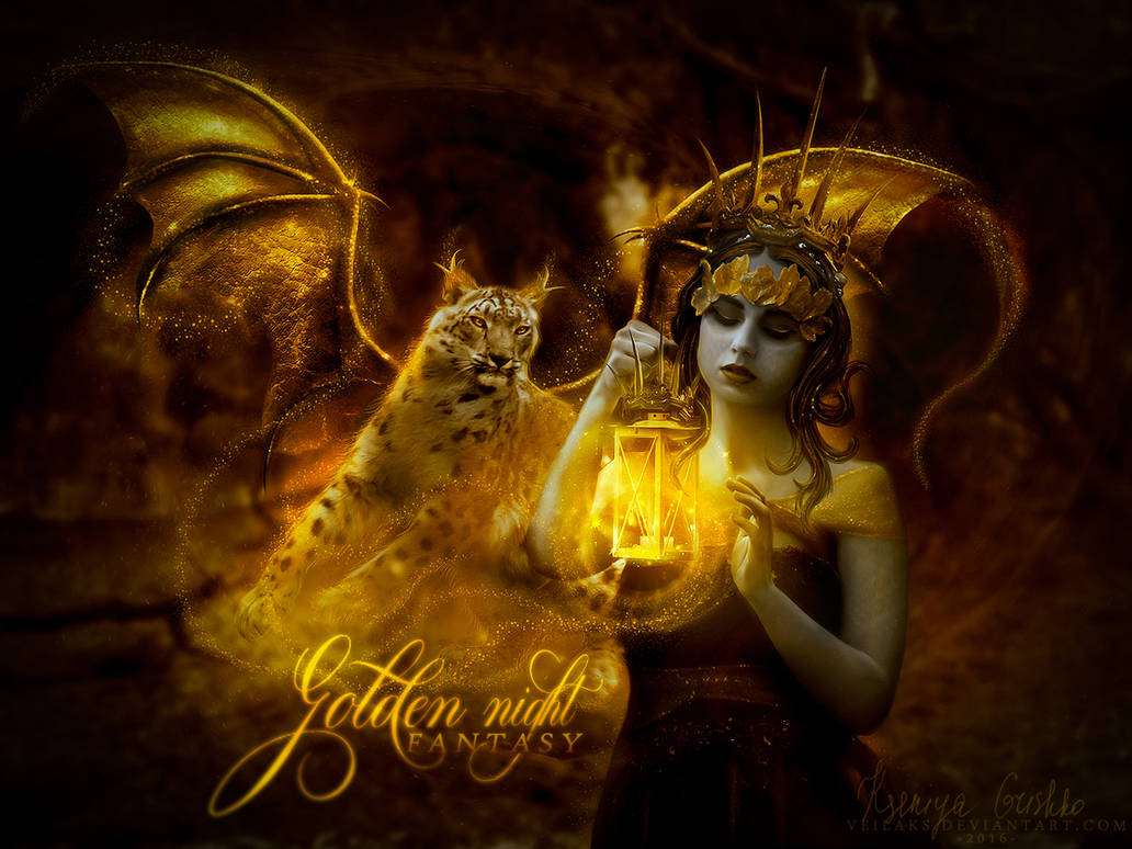 Golden Night Fantasy by VeilaKs Golden Night Fantasy by VeilaKs
