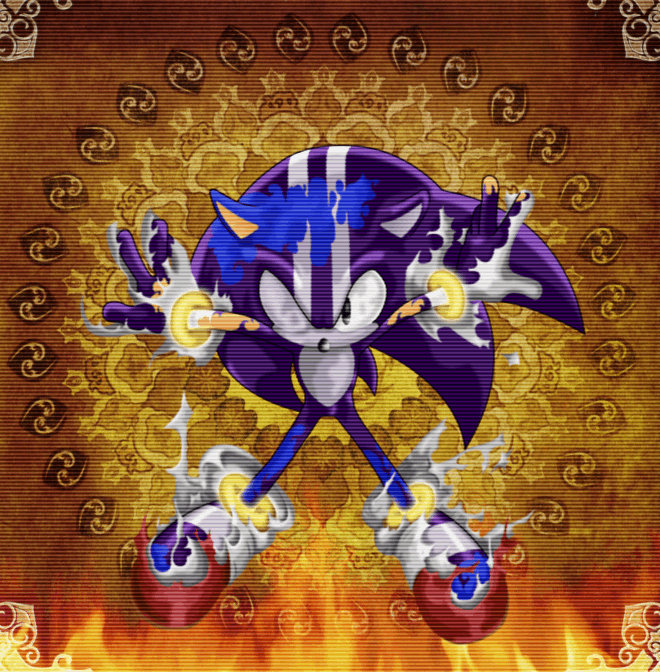 DarkSpine Sonic - Desenho de dragon_flare1 - Gartic