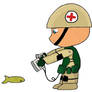 BF2 medic with goldfish