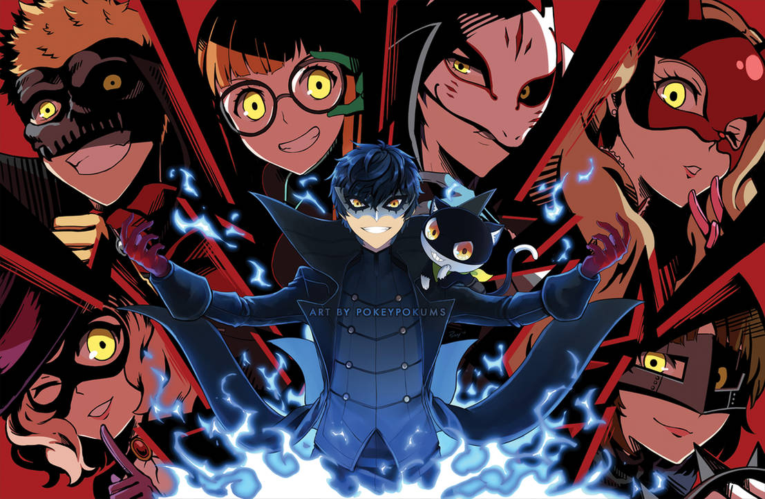 Persona 5 by PokeyPokums on DeviantArt
