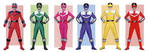 Time Force Power Rangers by planeteer1988
