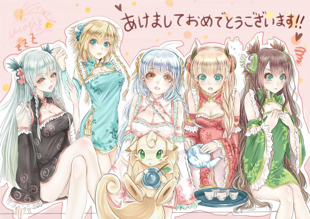 Puzzle N Dragons Valkyries by UsagiHero801 on DeviantArt