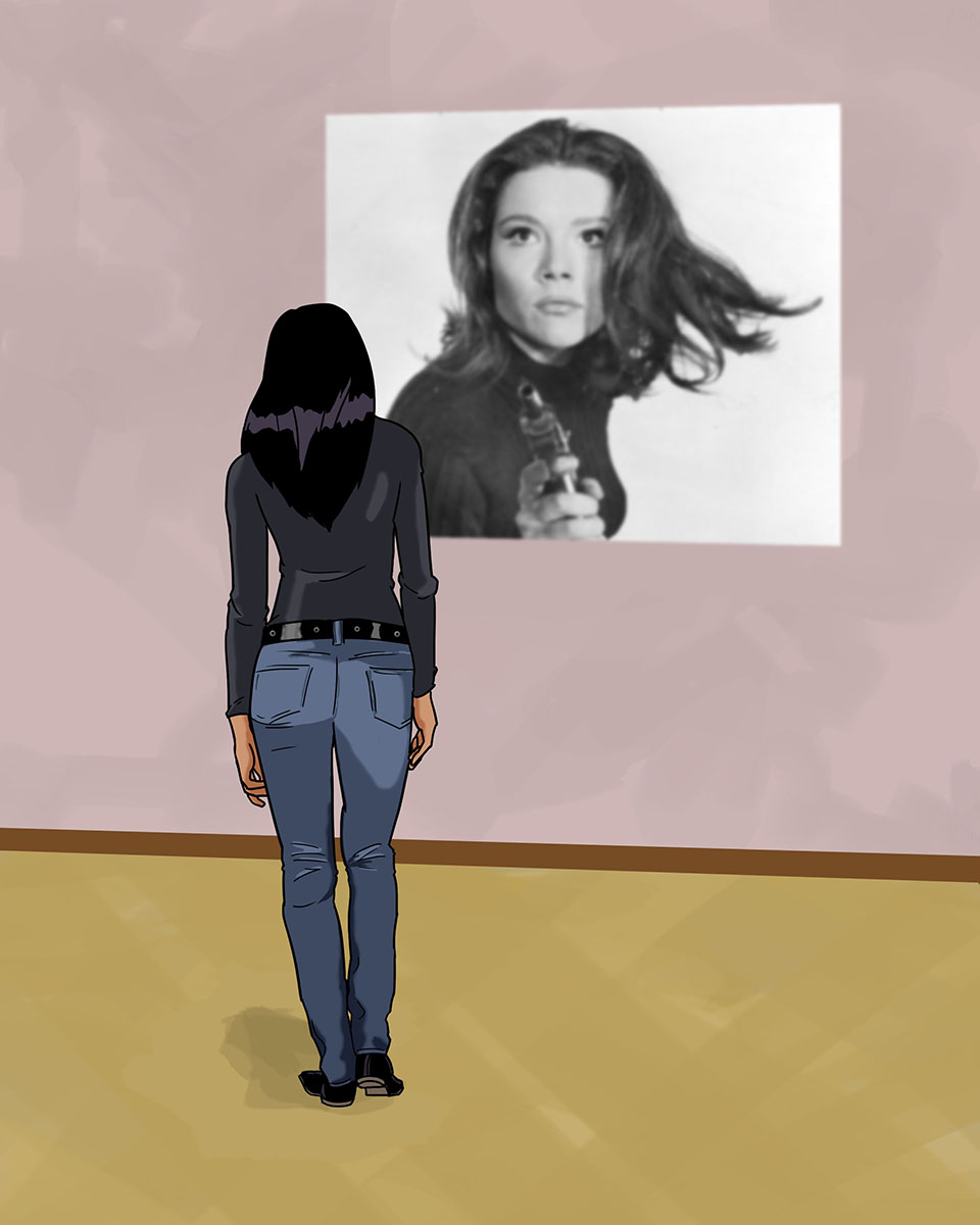 Diana Rigg Drawing A tribute to Diana Rigg by SuikTwoPointOh on DeviantArt