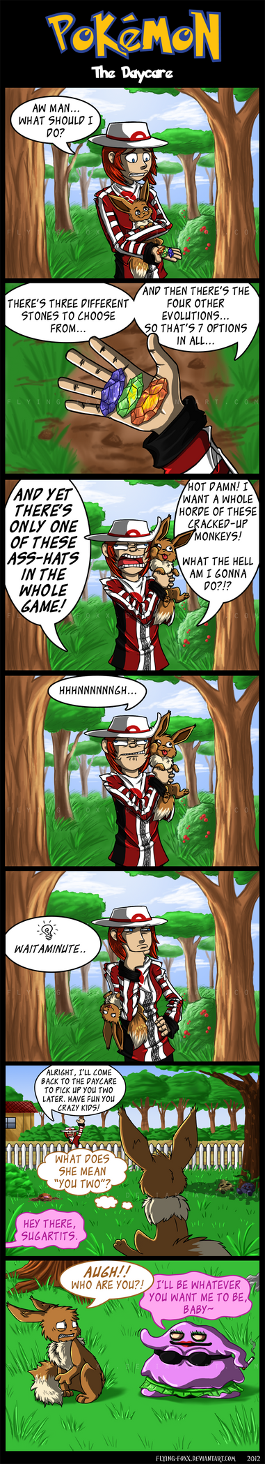Pokemon Daycare by Flying-Foxx