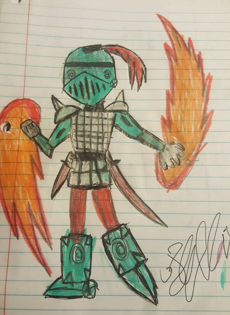 Pyro Knight by JoeTheHobo1 on DeviantArt