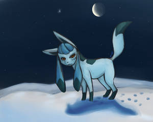 Moonlit Snow