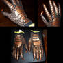 Copper Dragon Gloves