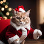 SD Cat Santa Claus