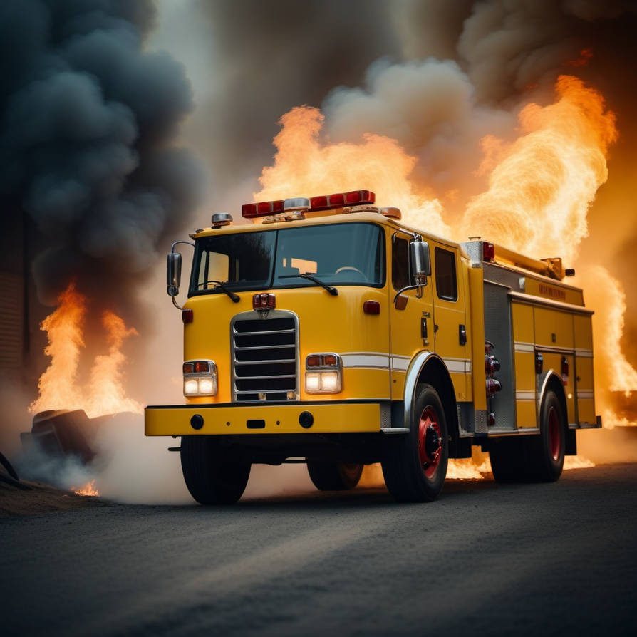 SD: Yellow Firetruck by SoCalSecrets on DeviantArt