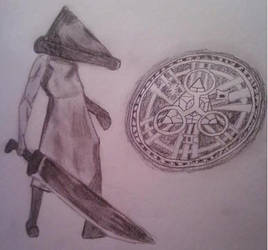 Pyramid Head Sketch 3