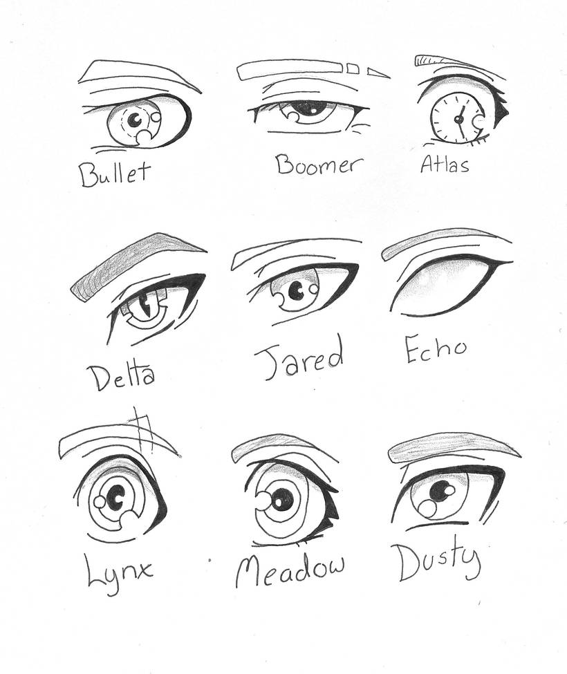 OC Eye reference Chart by nizzie12 on DeviantArt