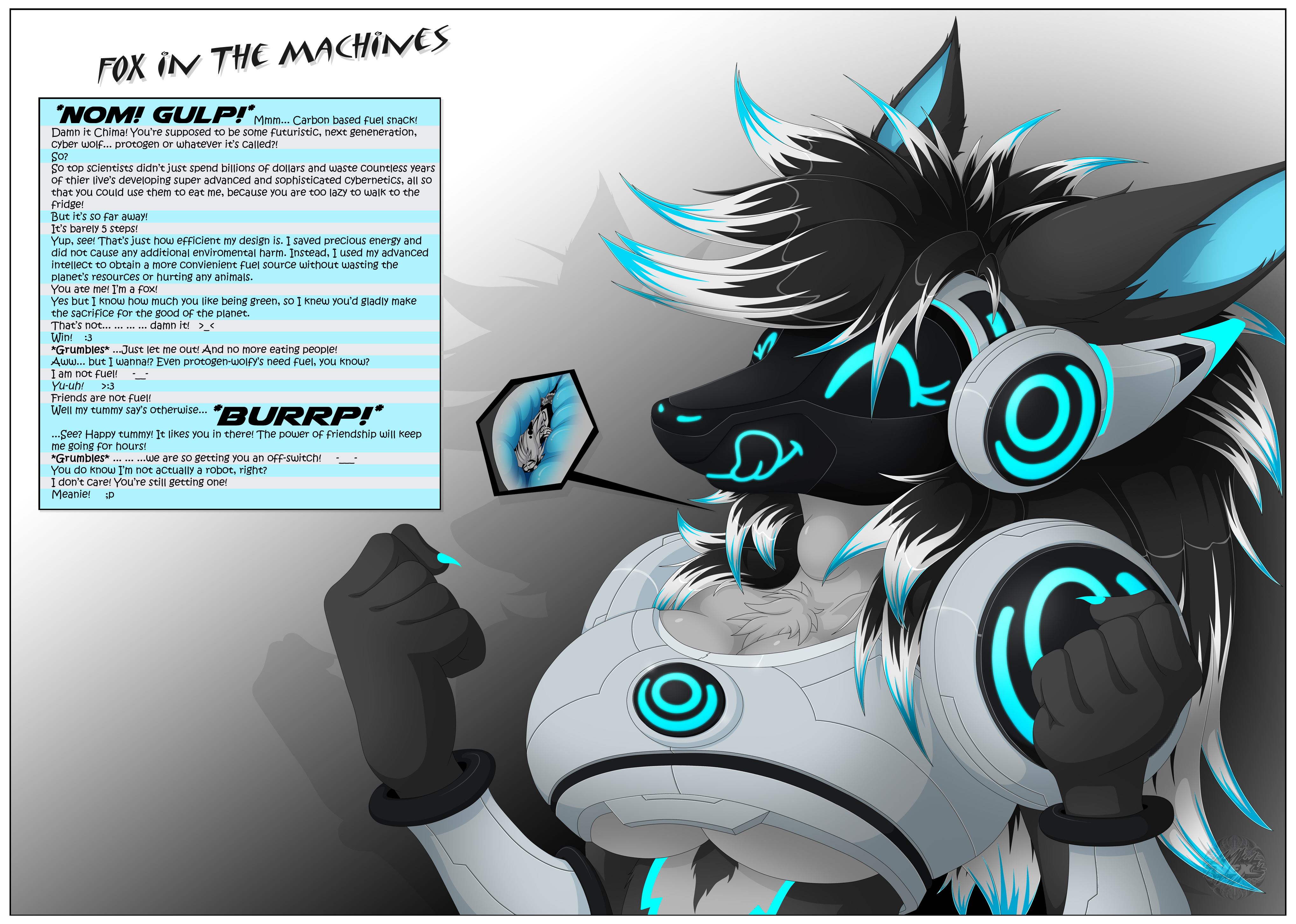 Fox Left Machine Fox in the Machines by Vertical-Misfit on DeviantArt