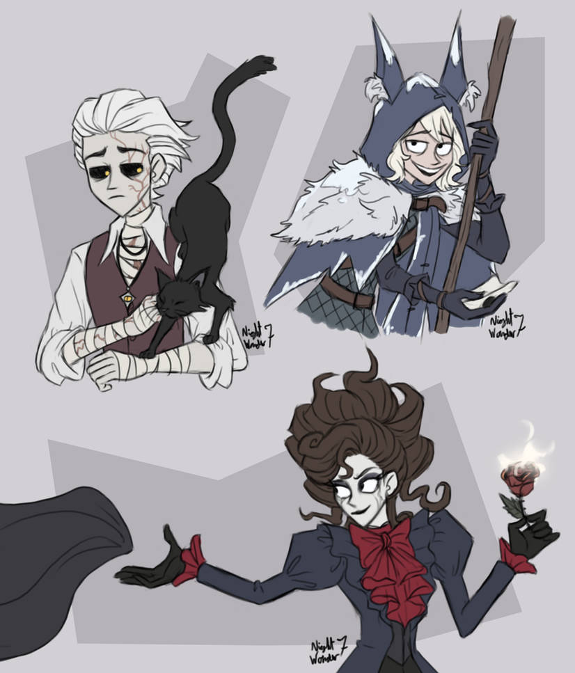 IDV Hunter Sketches by NightWonder7 on DeviantArt