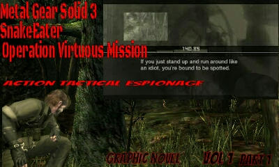Mgs3 Graphics MGS3 Graphic Novel by JGlascock on DeviantArt