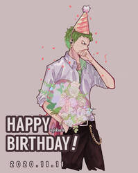 HAPPY BIRTHDAY ZORO 2020.11.11