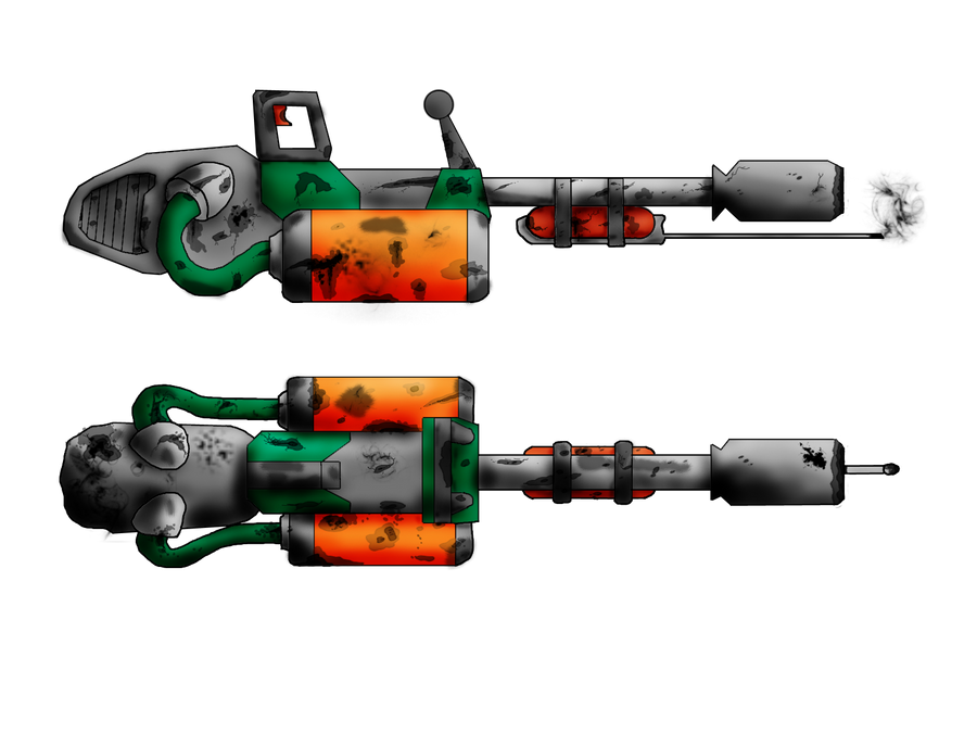 Labeled Flamethrower FlameThrower by NoSoul8 on DeviantArt