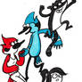 Sketch card - Regular Show 2