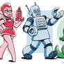 Robotober 2020 01 - Alien, Robot, Monster.