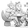 Robotober 2020 16 - Le Dejeuner a la Pizzeria