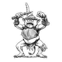 Goblin Week 2026 #1 - Howling Goblin