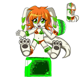 Milla Basset Underwear Bikini Concept Art