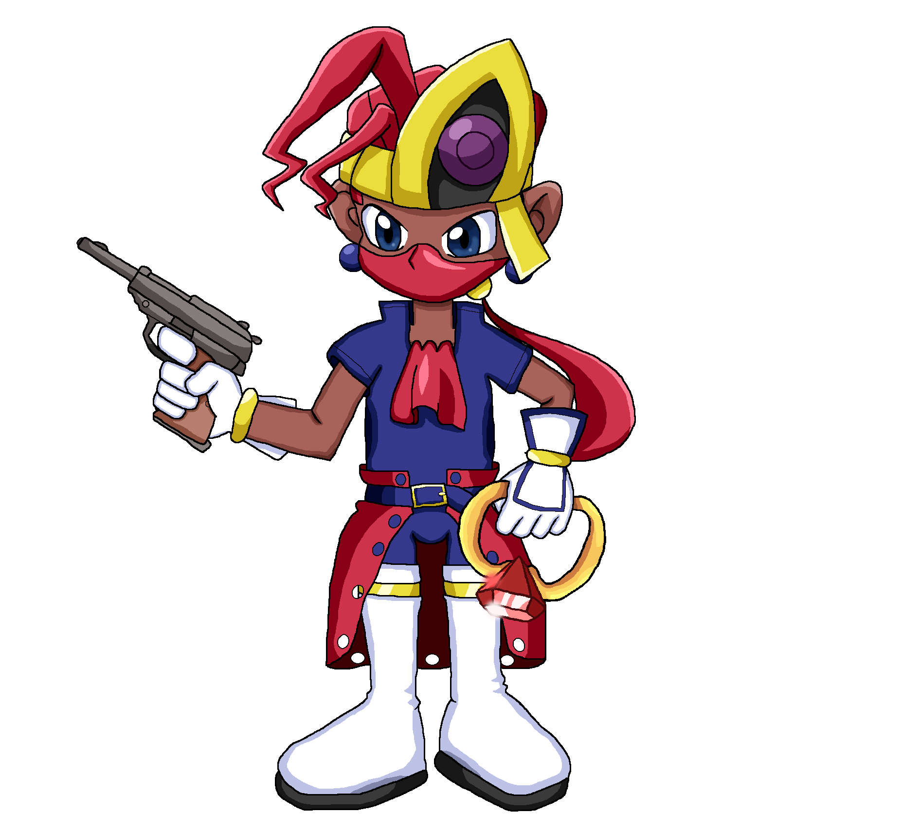 Leorina (Bandit Facemask) Concept Art