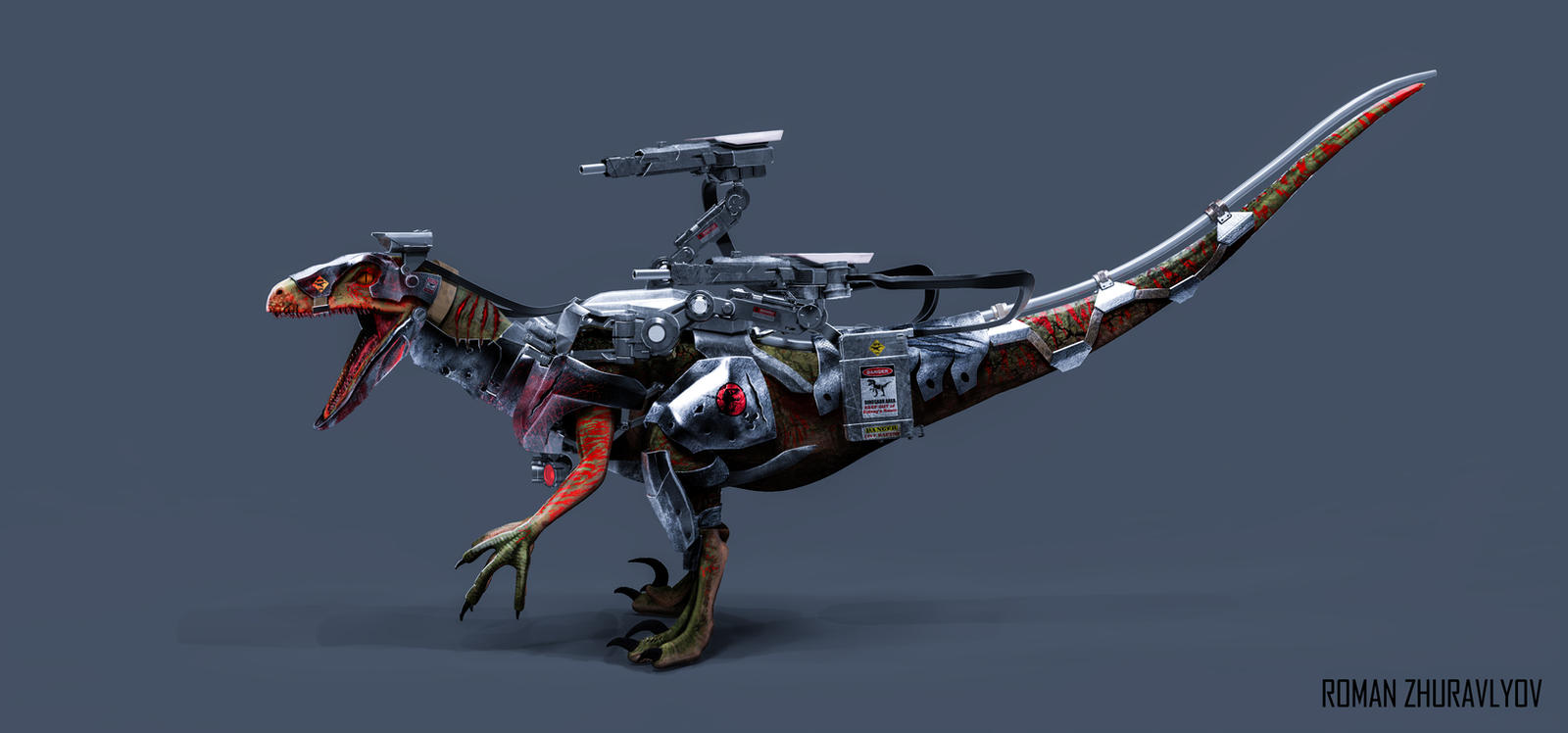 Blue Van Raptor Bot Velociraptor BOT by tuner95 on DeviantArt