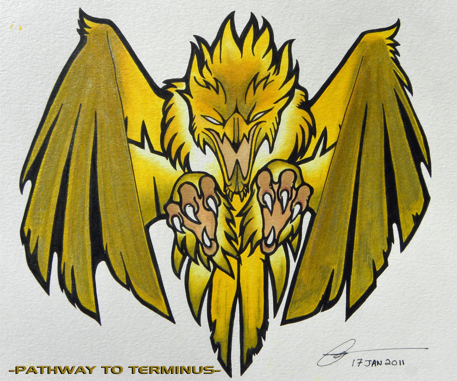 Golden Hawk By Pathwaytoterminus On Deviantart